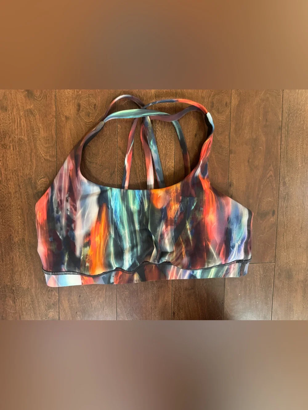 Lululemon Chroma Fusion Multi / Black Matching Set – Size 6